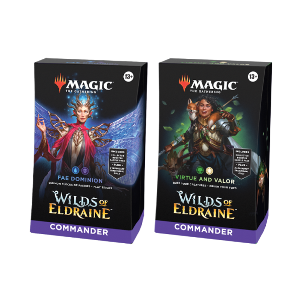 Wilds of Eldraine Commander Decks (alle 2, englisch)