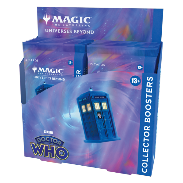 Universes Beyond: Doctor Who Collector Booster Display (12 Packs, englisch)