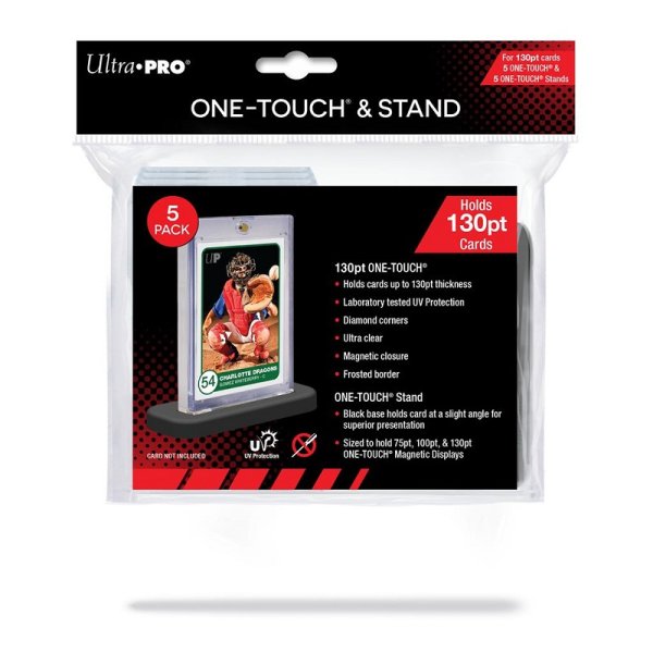 Ultra Pro One-Touch Magnetic Holder 130pt &amp; Stand (5 St&uuml;ck)