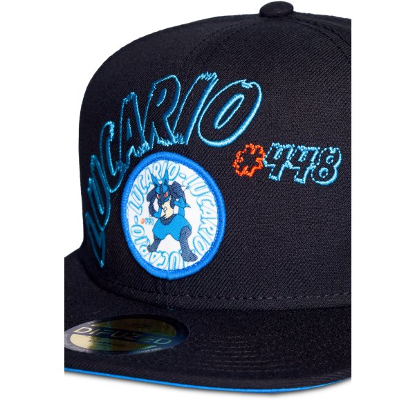 Difuzed Pokemon Snapback Cap / M&uuml;tze - Lucario