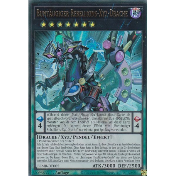 Bunt&auml;ugiger Rebellions-Xyz-Drache BLMR-DE005