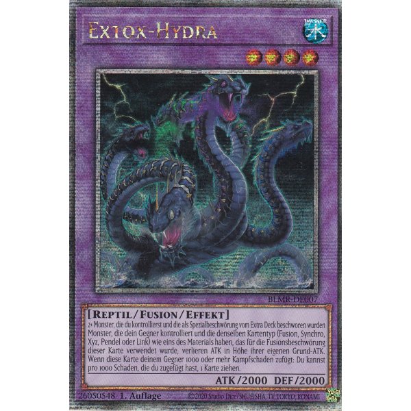 Extox-Hydra (Quarter Century Secret Rare) BLMR-DE007-Quarter-Century-Secret-Rare