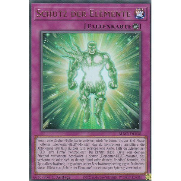 Schutz der Elemente BLMR-DE038