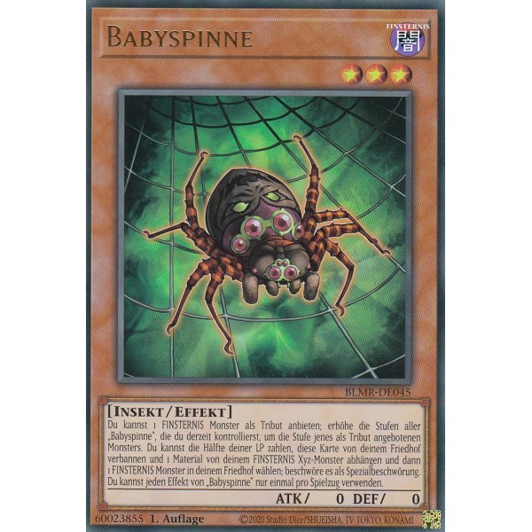 Babyspinne BLMR-DE045