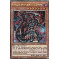 Finsterer bewaffneter Drache (Quarter Century Secret Rare) BLMR-DE054-Quarter-Century-Secret-Rare