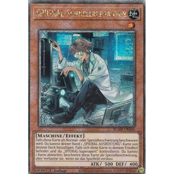 SPIORAL-Schnellreparatur (Quarter Century Secret Rare) BLMR-DE056-Quarter-Century-Secret-Rare