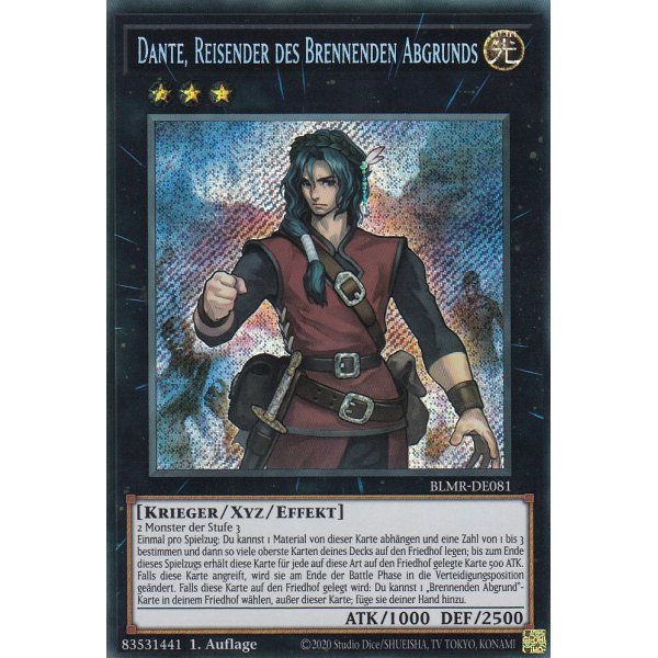 Dante, Reisender des Brennenden Abgrunds BLMR-DE081