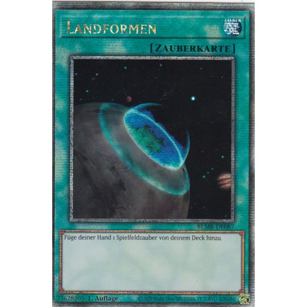 Landformen (Quarter Century Secret Rare) BLMR-DE087-Quarter-Century-Secret-Rare