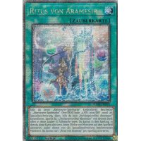 Ritus von Aramesir (Quarter Century Secret Rare) BLMR-DE093-Quarter-Century-Secret-Rare