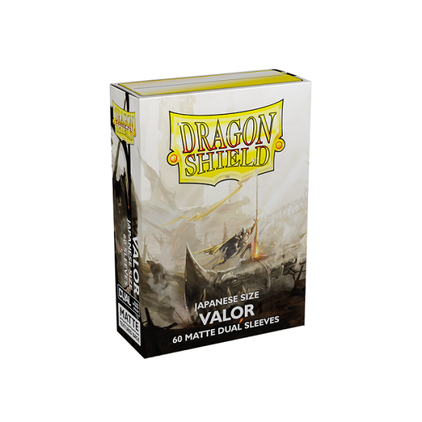 Dragon Shield Japanese Size Sleeves - Valor (60 Matte Kartenh&uuml;llen)