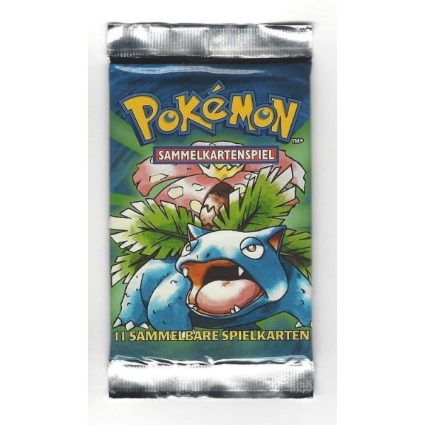 Pokemon Basis Set Booster *ABSOLUTE RARIT&Auml;T* (deutsch)