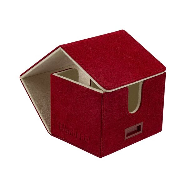 Ultra PRO Vivid Deluxe Alcove Edge Deck Box Red / Rot