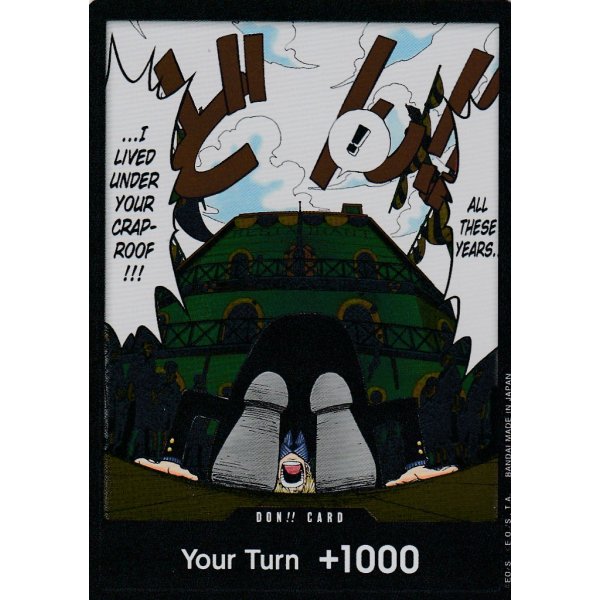 Don Card Alternate Art (Parallel Rare)