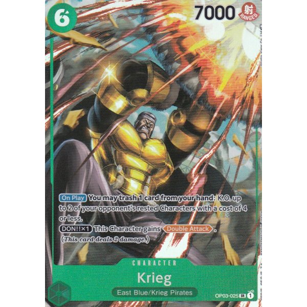 Krieg Alternate Art (Parallel Rare)