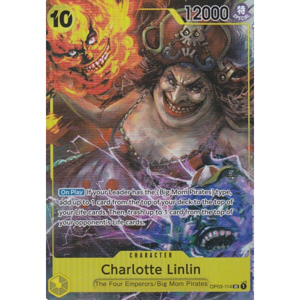 Charlotte Linlin Alternate Art (Parallel Rare)