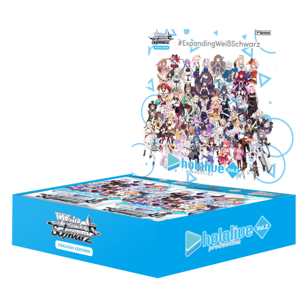Weiss Schwarz - Hololive Production Vol. 2 Booster Display (englisch)