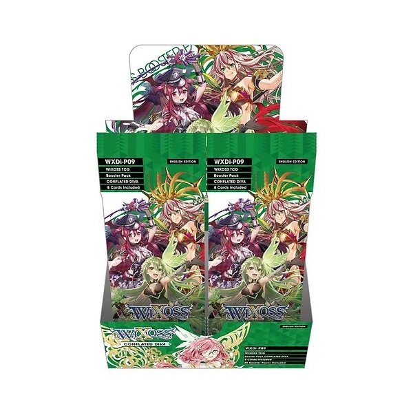 WiXoss - Conflated Diva Booster Display (englisch)