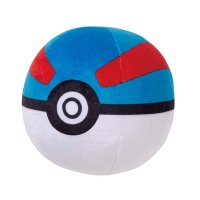 Superball Pl&uuml;sch 9 cm - Pokemon Poke Ball Collection Kuscheltier