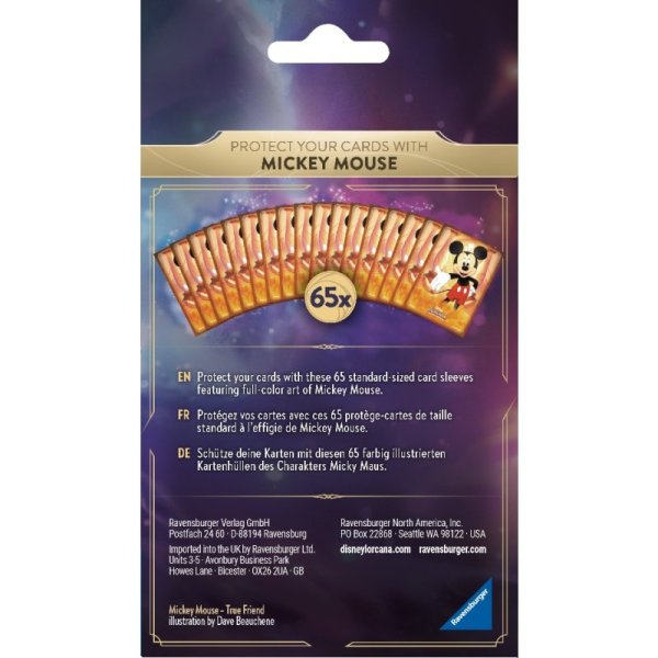 Disney Lorcana: Das Erste Kapitel - Kartenh&uuml;llen Micky Maus