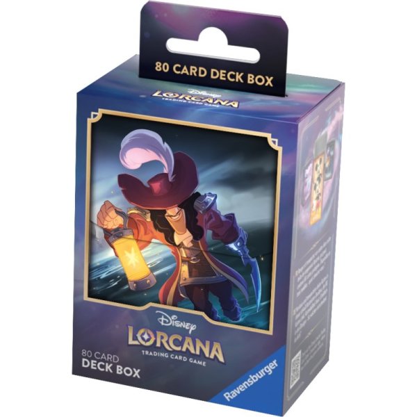 Disney Lorcana: Das Erste Kapitel - Deck Box Captain Hook