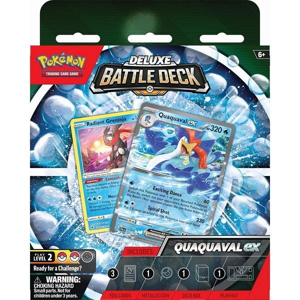 Pokemon Deluxe Battle Deck - Quaquaval ex (englisch)