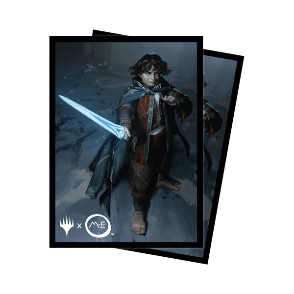 Magic The Lord of the Rings Sleeves - Frodo, Adventurous Hobbit (100 H&uuml;llen) von Ultra Pro