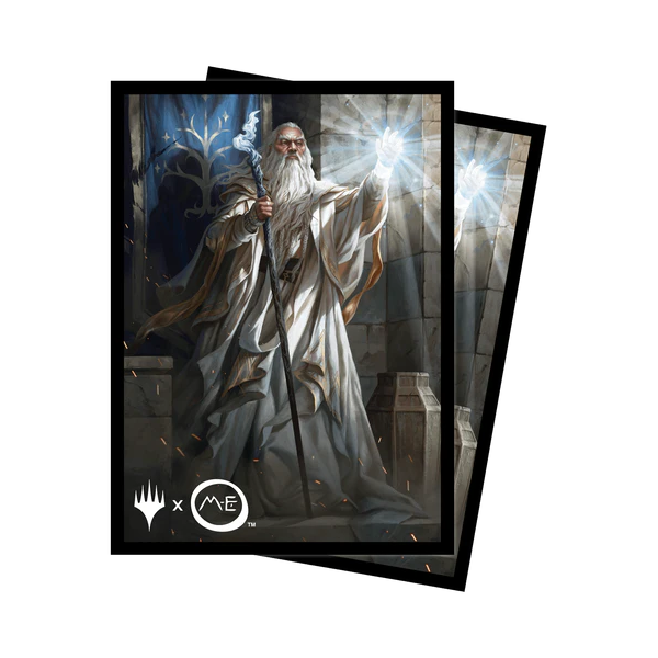 Magic The Lord of the Rings Sleeves - Gandalf the White (100 H&uuml;llen) von Ultra Pro