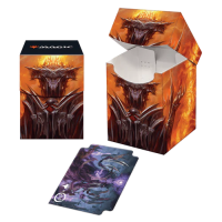 Magic The Lord of the Rings Deck Box - Sauron, the Dark Lord (100+ Deck Box) von Ultra Pro