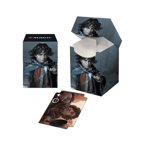 Magic The Lord of the Rings Deck Box - Frodo, Adventurous Hobbit (100+ Deck Box) von Ultra Pro