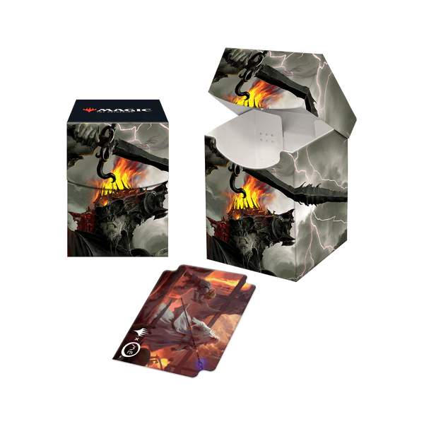 Magic The Lord of the Rings Deck Box - Sauron, Lord of the Rings (100+ Deck Box) von Ultra Pro