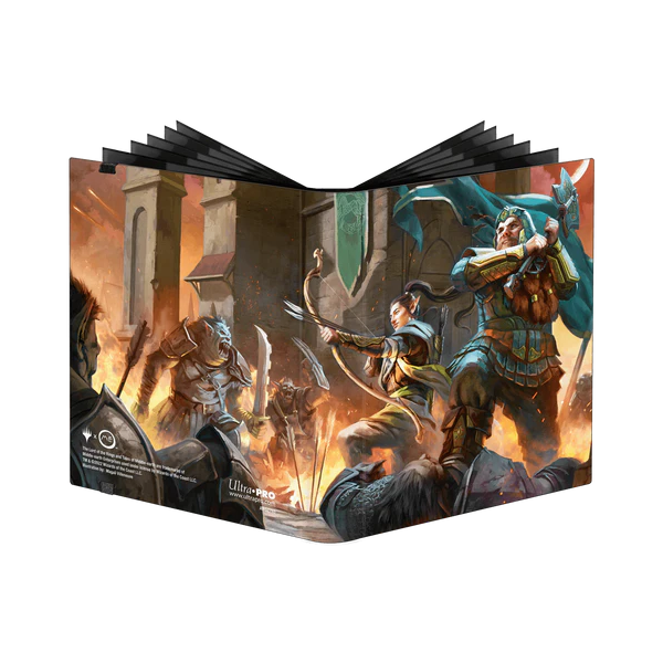 Magic The Lord of the Rings Pro-Binder - Legolas &amp; Gimli (4-Pocket f&uuml;r 160 Karten) von Ultra Pro
