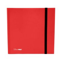 Ultra Pro Binder 12-Pocket Eclipse Sammelalbum - Apple Red (für 480 Karten)
