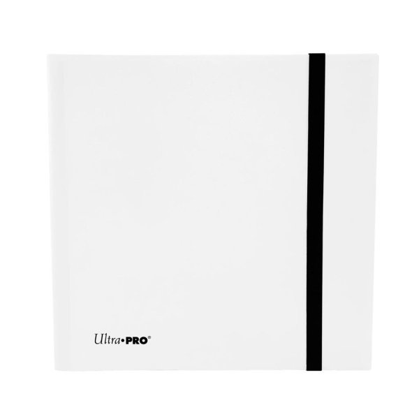 Ultra Pro Binder 12-Pocket Eclipse Sammelalbum - Arctic White (f&uuml;r 480 Karten)