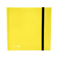 Ultra Pro Binder 12-Pocket Eclipse Sammelalbum - Lemon Yellow (f&uuml;r 480 Karten)