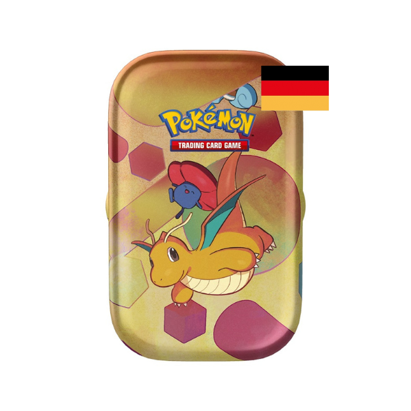 Karmesin &amp; Purpur Pokemon 151 Dragoran &amp; Giflor Mini Tin (deutsch)