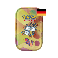 Karmesin &amp; Purpur Pokemon 151 Magneton &amp; Rettan Mini Tin (deutsch)