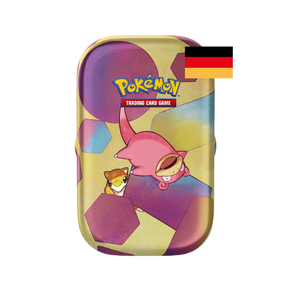 Karmesin &amp; Purpur Pokemon 151 Flegmon &amp; Sandan Mini Tin (deutsch)