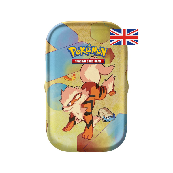 Scarlet &amp; Violet Pokemon 151 Arcanine &amp; Omanyte Mini Tin (englisch)