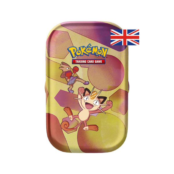 Scarlet &amp; Violet Pokemon 151 Meowth &amp; Hitmonchan Mini Tin (englisch)