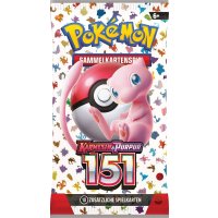 Karmesin &amp; Purpur Pokemon 151 Booster Pack (deutsch)
