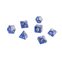 Ultra Pro Eclipse 11 Dice Set - W&uuml;rfelset - Pacific Blue (11 St&uuml;ck)