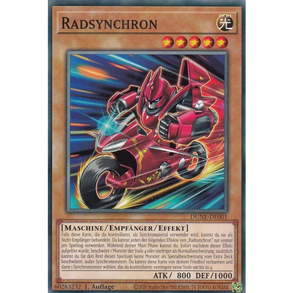 Radsynchron DUNE-DE001
