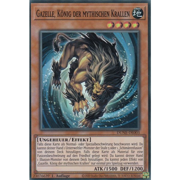 Gazelle, K&ouml;nig der mythischen Krallen DUNE-DE003