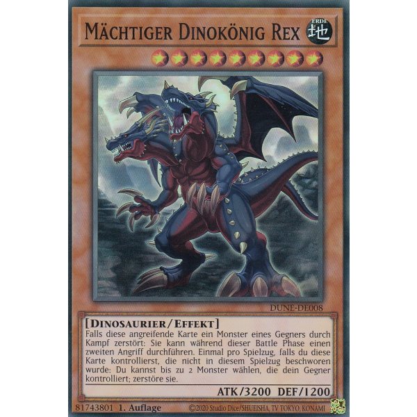 M&auml;chtiger Dinok&ouml;nig Rex DUNE-DE008