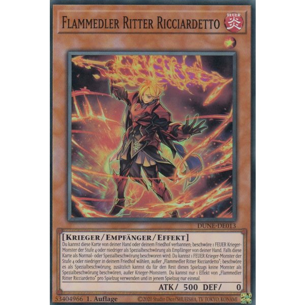 Flammedler Ritter Ricciardetto DUNE-DE013