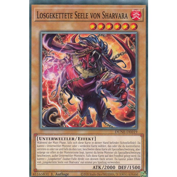 Losgekettete Seele von Sharvara DUNE-DE019