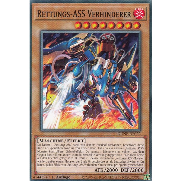 Rettungs-ASS Verhinderer DUNE-DE022