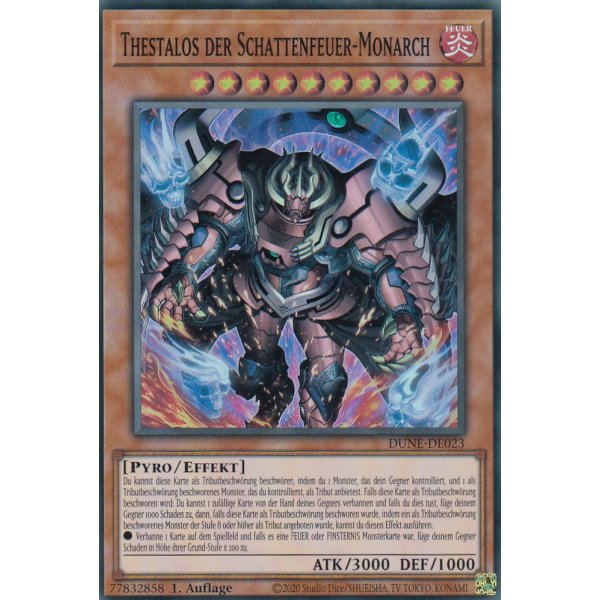 Thestalos der Schattenfeuer-Monarch DUNE-DE023