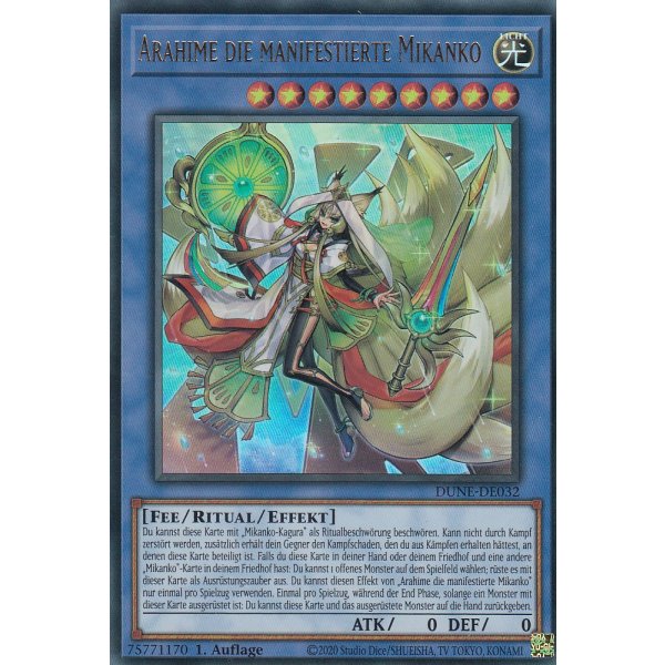 Arahime die manifestierte Mikanko DUNE-DE032