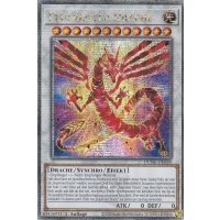 Feuerroter Drache (Quarter Century Secret Rare) DUNE-DE038-Quarter-Century-Secret-Rare